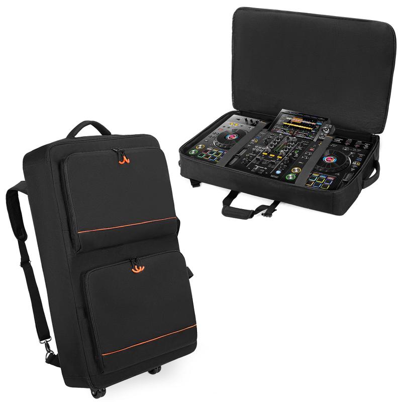 Mochila DJ Controller com rodas para Pioneer XDJ RX2/RX3 - Rexmica