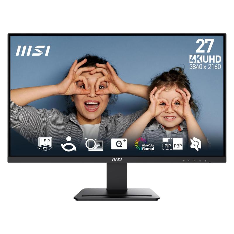 MSI PRO MP273U 4K 27インチモニター Monitor de computador MSI PRO MP273U 27 polegadas 4K UHD 60 Hz IPS