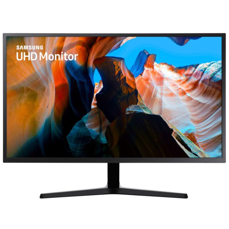 Monitor Samsung Uhd 32" 4k Hdmi Display Port Freesync, Preto Série Uj590 - Lu32j590uqlmzd