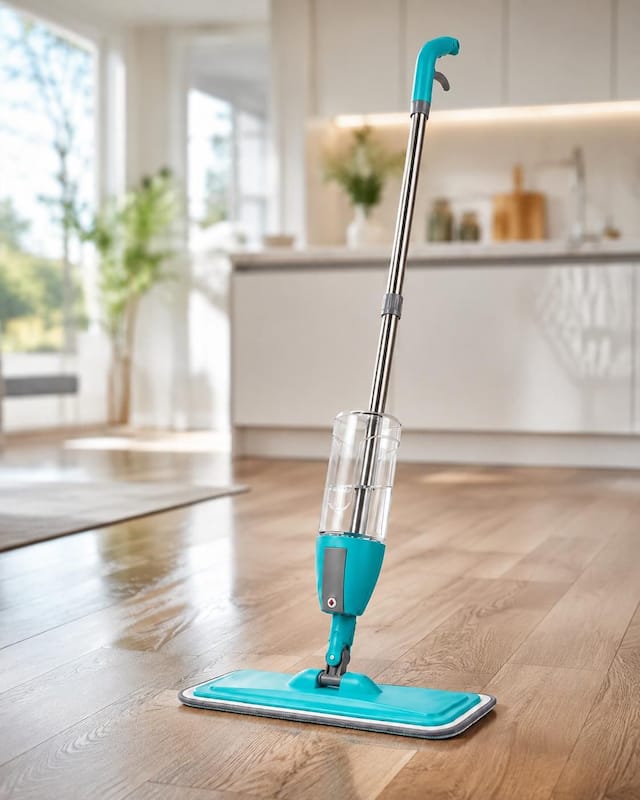 "Limpeza Prática: Mop Spray 3 em 1! 🧼"