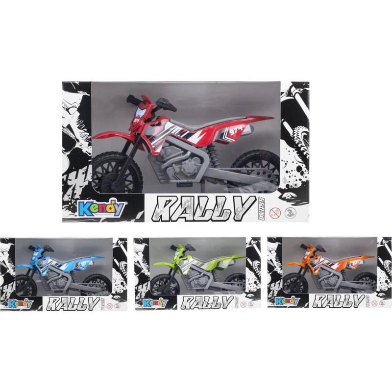 Moto RALLY CROSS 33X10X19CM (S) - Kendy - Caminhões, Motos e