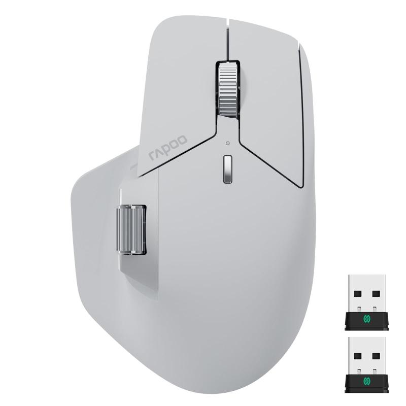 mippu Mouse sem fio Rapoo MT760 PRO NearLink + Bluetooth 5.0 12K DPI