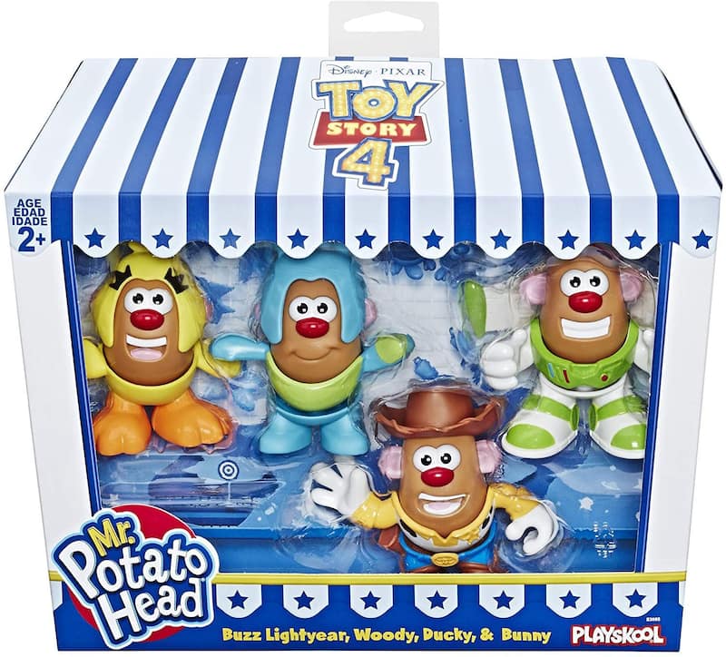 Mr. Potato Head Pack com 4 Mini Figuras de Toy Story - Hasbro