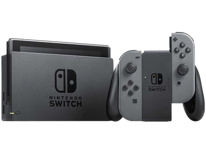 Nintendo Switch HAC-001(-01) 2021年製 Nintendo Switch 32GB HAC-001-01 1 Controle Joy-Con - Cinza