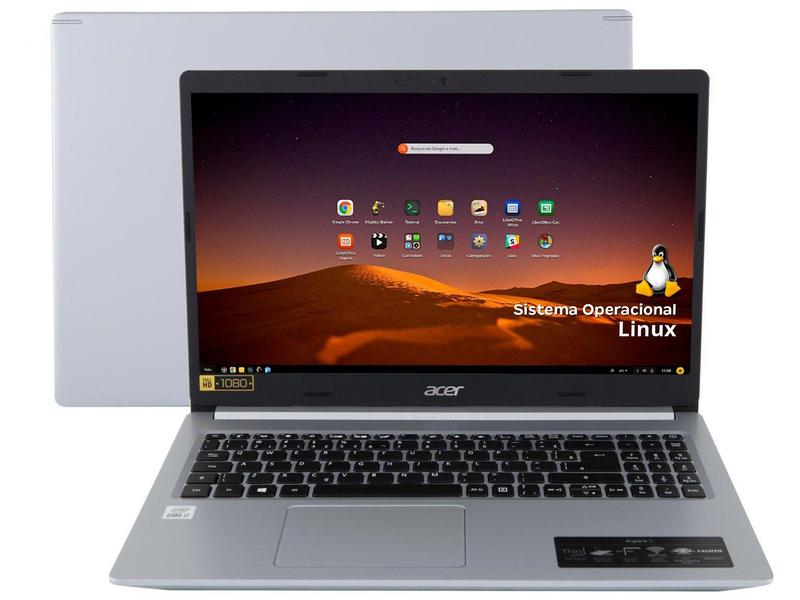 Notebook Acer Aspire 5 Intel Core i7 8GB 512GB - 15,6” Full HD