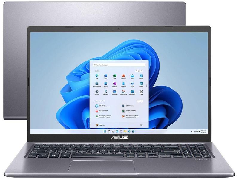 Notebook Asus Intel Core i3 4GB 256GB SSD - 15,6” HD Windows 11