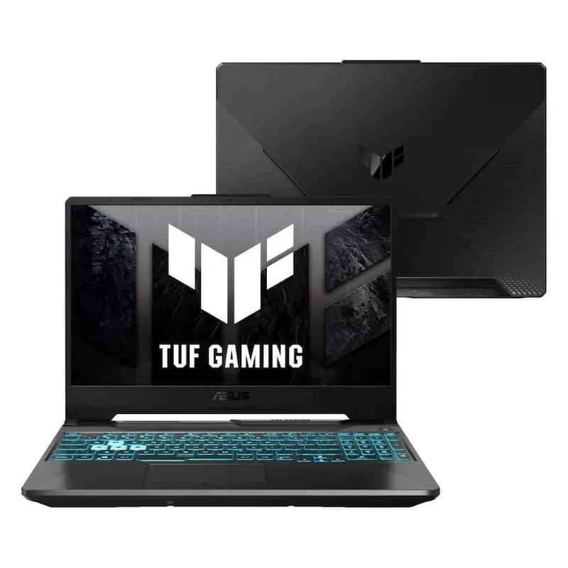 Notebook ASUS TUF Gaming A15 FA506NCR.HN089 NVIDIA RTX 3050 AMD Ryzen 7 7435HS 8Gb Ram 512Gb SSD Linux KeepOS Tela 15,6 FHD 144Hz Black