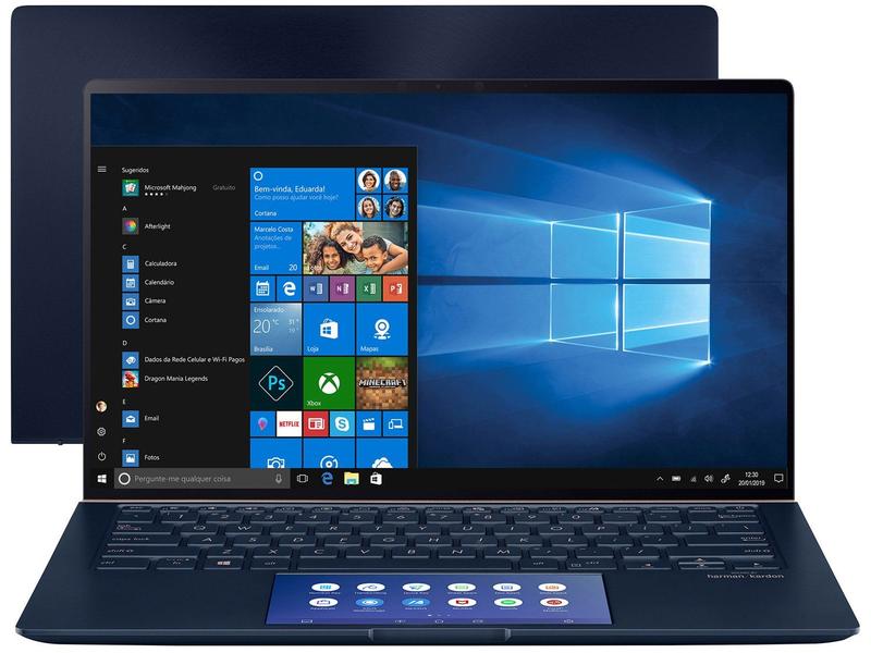 Notebook Asus ZenBook 14 UX434FAC-A6340T Intel - Core i7 8GB 256GB