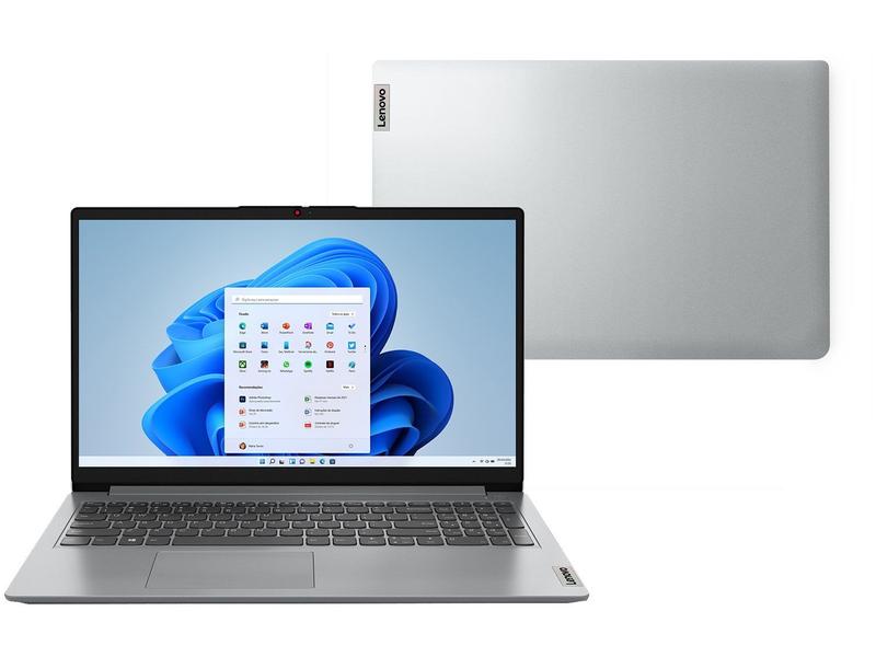 Notebook Lenovo IdeaPad 1 15IAU7 Intel Core i3-1215U 4GB 256SSD