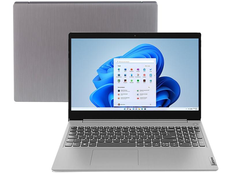 Notebook Lenovo Ideapad 3i Intel Celeron 4GB 128GB - SSD 15,6