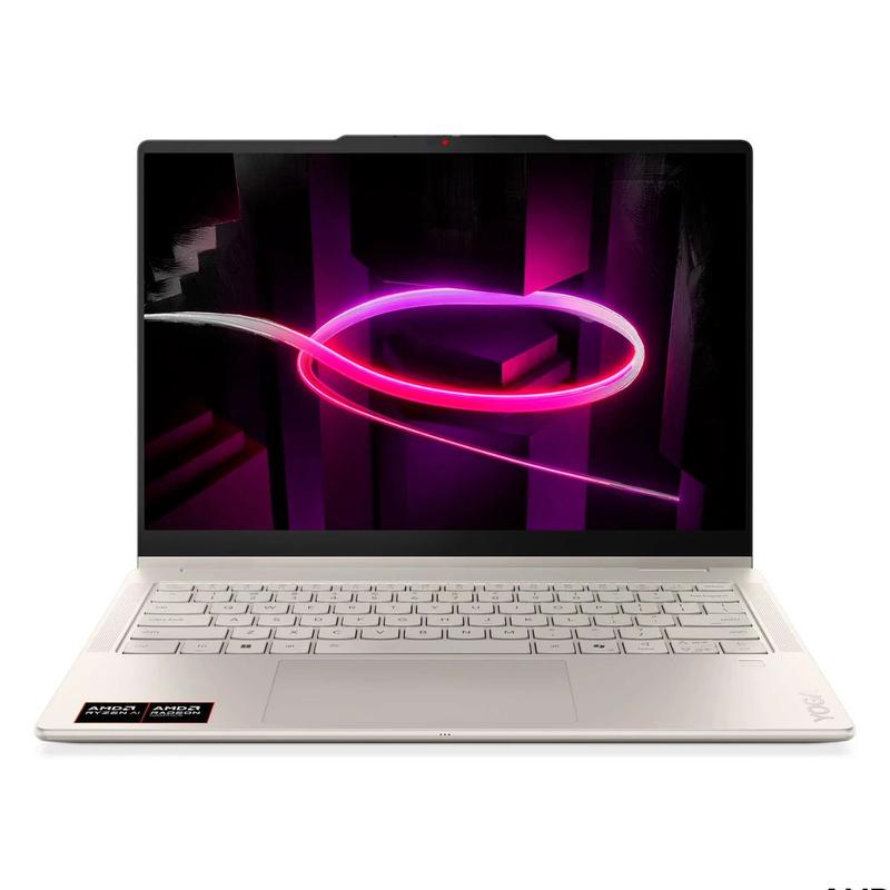 Notebook Lenovo Yoga AMD Ryzen AI 7-445 24GB RAM 512GB SSD Tela 14