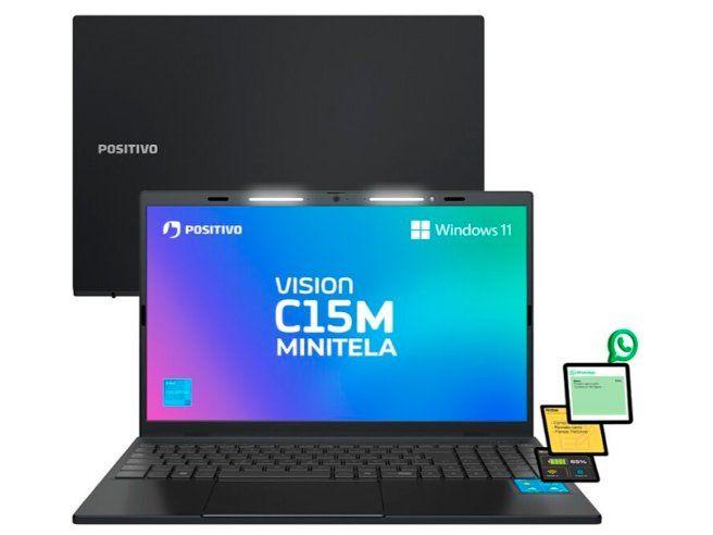 Notebook Positivo Vision C15M Intel Celeron N4500 Windows 11 Home