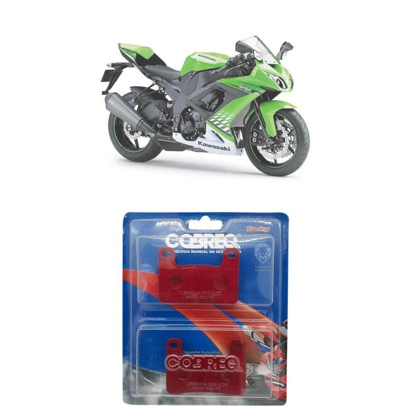 Pastilha Dianteira Cobreq N 983 Kawasaki Ninja ZX-10R 2008