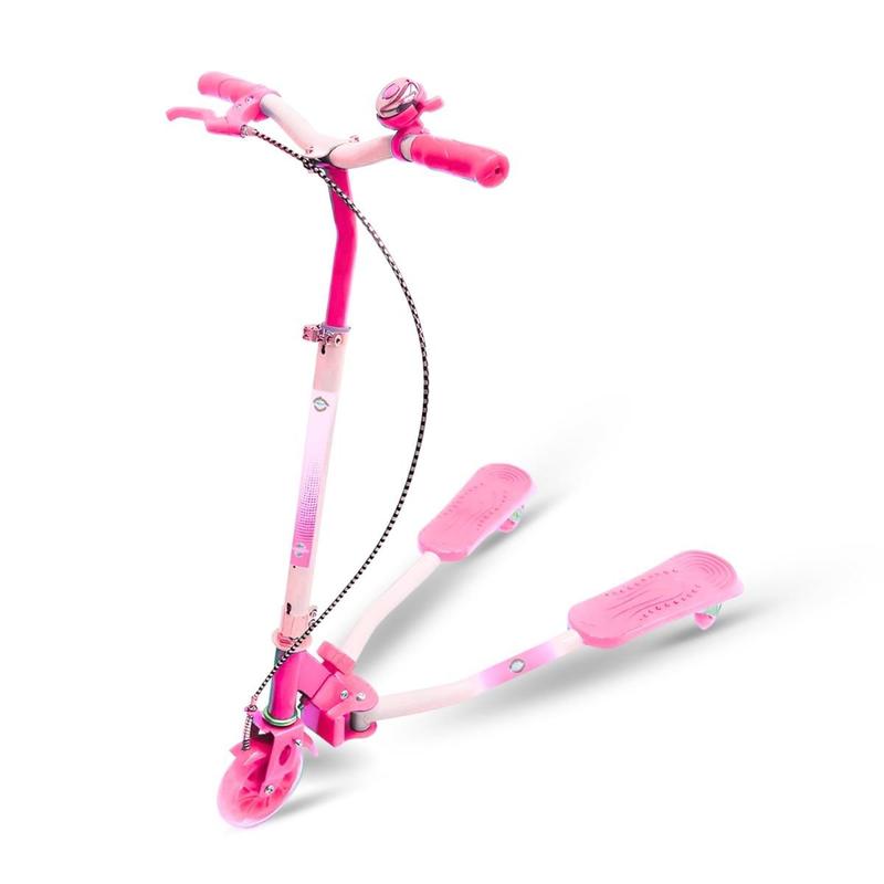 Patinete Abre e Fecha Uni Toys Rosa Lilás 2382 - Patinete Adulto