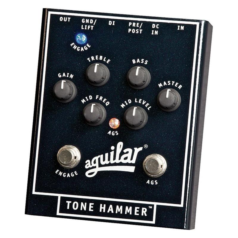 ベース Aguilar TONE HAMMER Pedal Aguilar Tone Hammer - Pedal para Instrumentos de Corda