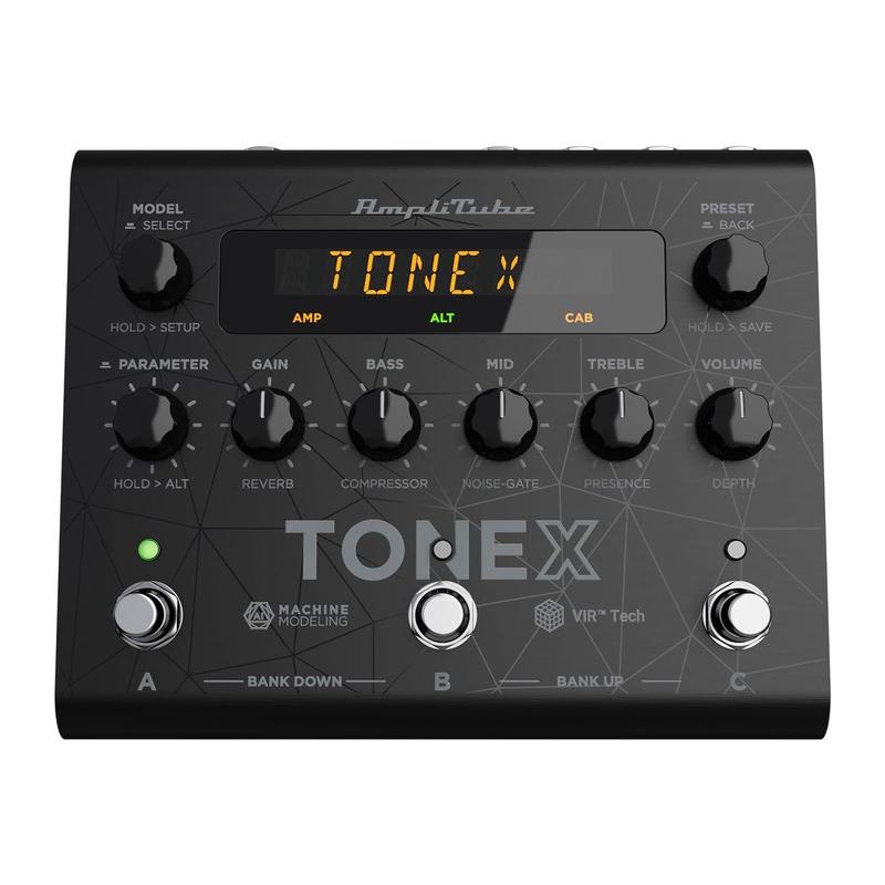 Pedal de efeitos múltiplos IK Multimedia TONEX Pedal AI Machine