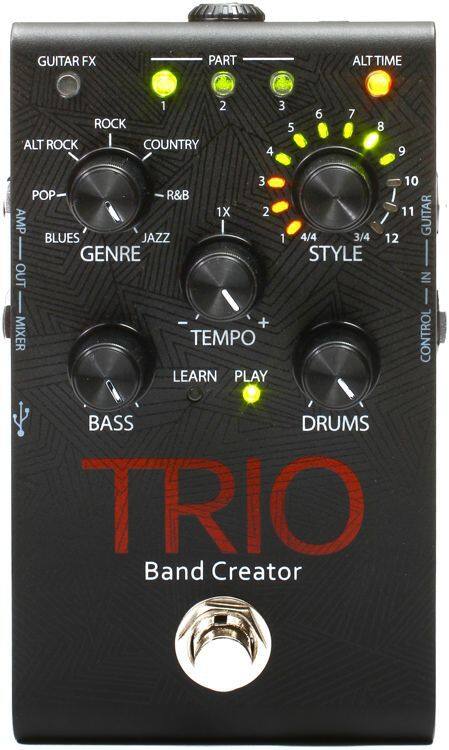 Pedal Digitech Trio Band Creator Loop - Com fonte - Pedal de