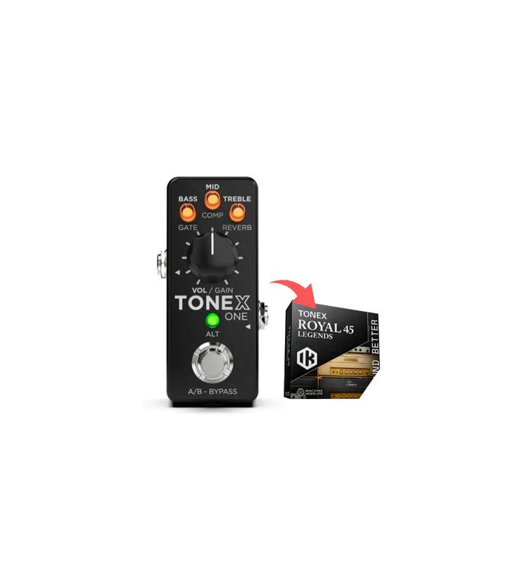 Pedal IK Multimedia Tonex One para Guitarra Com Bonus - Pedal para