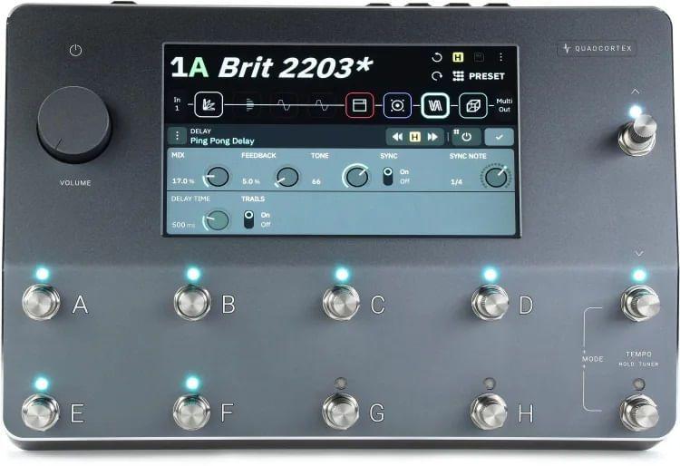 Pedaleira Neural Quad Cortex - Instrumentos de Corda - Magazine Luiza