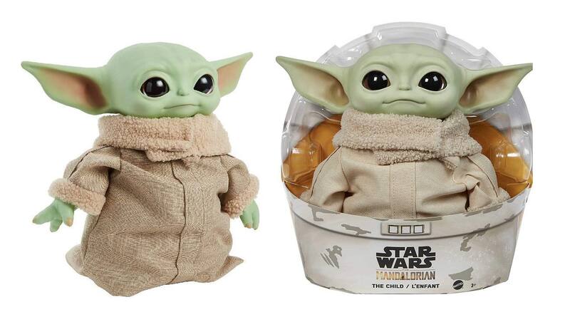 Pelucia Star Wars Baby Yoda 28cm - Mandalorian - The Child - GWD85