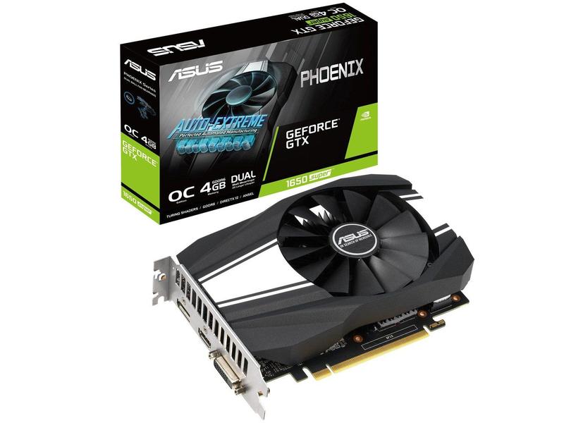 Placa de Vídeo Asus GeForce GTX 1650 Super - 4GB GDDR6 128 bits