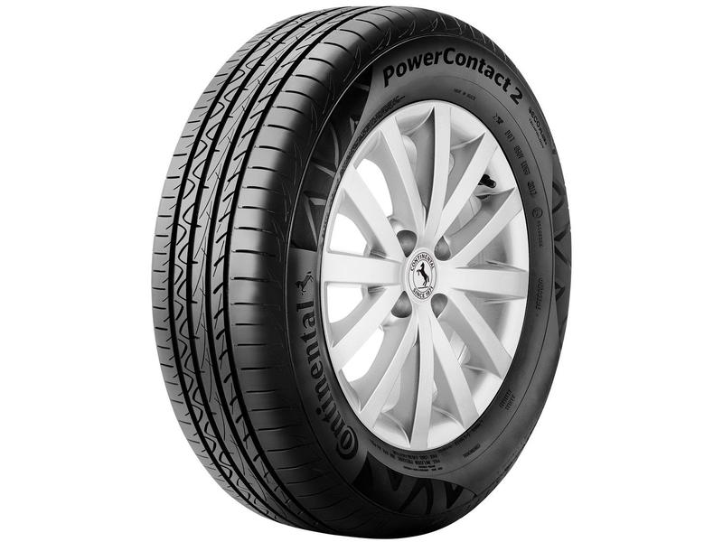 Pneu Continental PowerContact 2 Aro 16 195/55R16 87H Assimétrico Radial