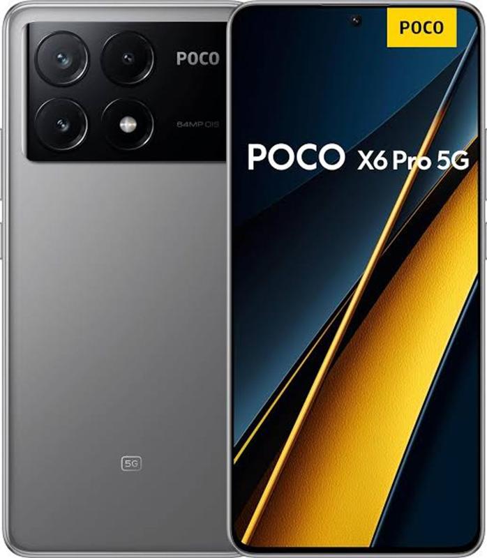 Poço X6 Pro 5G 512GB memória 12RAM Cinza - Celular Simples