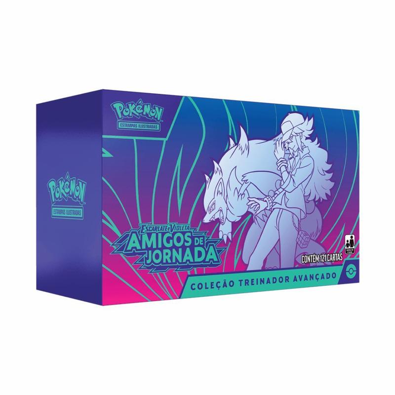 Pokémon TCG Box Treinador Avançado Amigos de Jornada Copag - Deck