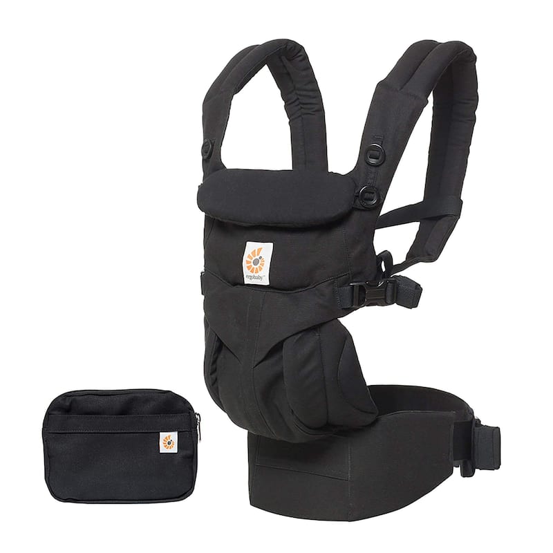 Porta-bebês Ergobaby Omni 360 All-Position Pure Black - Canguru e