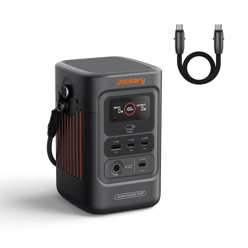 Power Bank Jackery Explorer 240D 80.000mAh 200W - Carregador