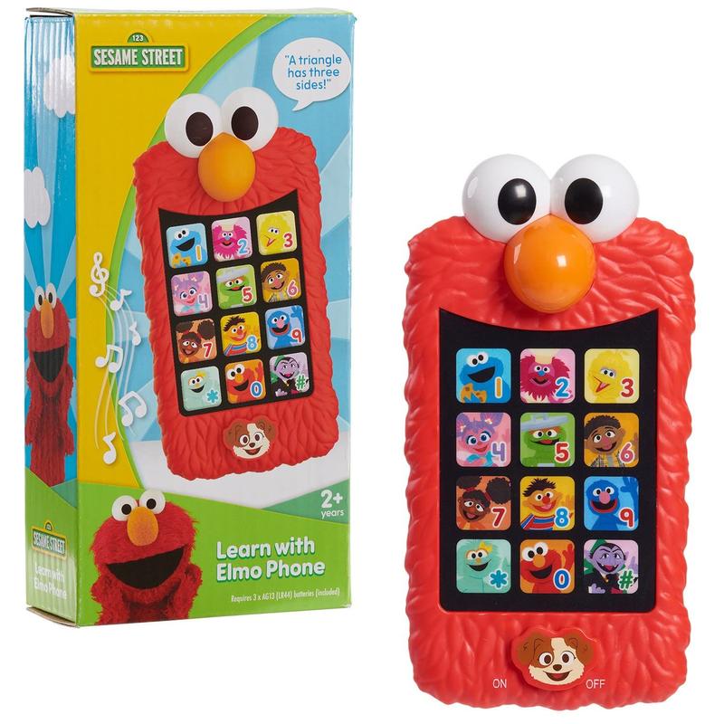 Pretend Play Phone Sesame Street Learn com Elmo Kids 2+