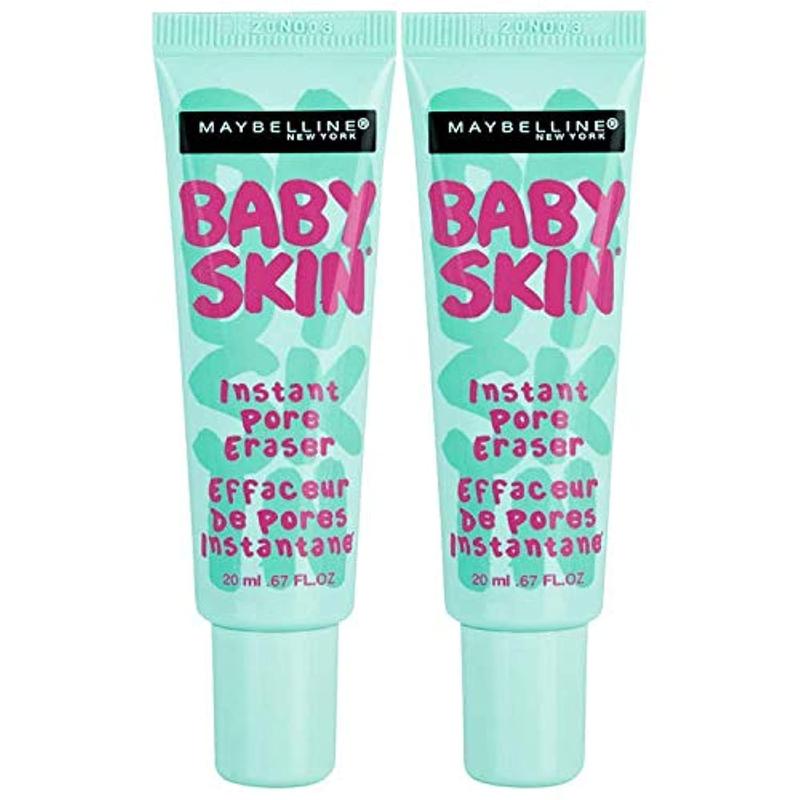 Primer Maybelline Baby Skin Instant Pore Eraser Clear, pacote com