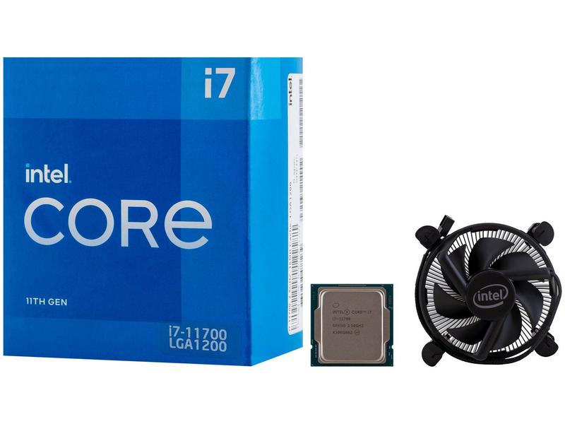 Processador Intel Core i7 11700 2.50GHz 4.80GHz Turbo 16MB