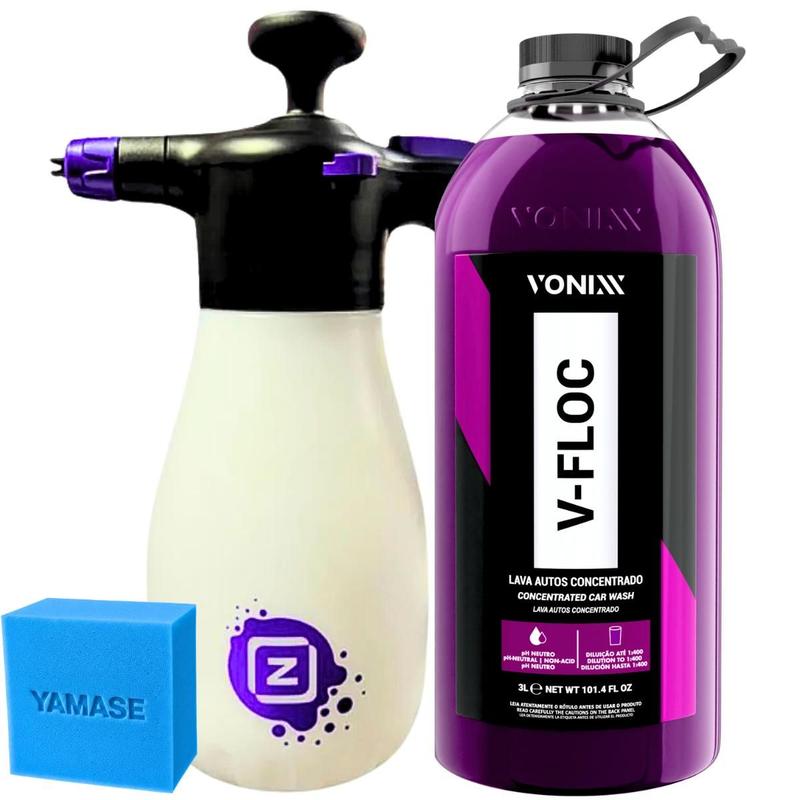 Pulverizador Gerador Espuma Snow Manual Zacs V-floc 3l