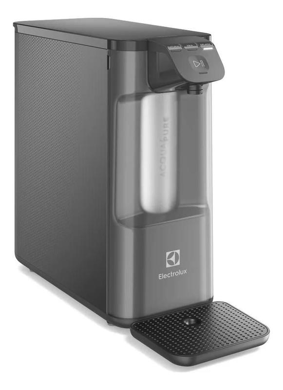 Purificador de Água Electrolux PE12G com Filtro Carvão 3000L Painel Touch Cinza