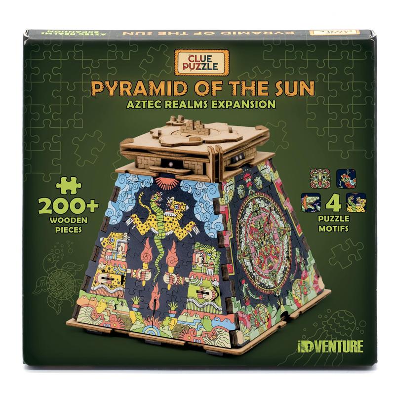 Puzzle Adventure Cluepuzzle Aztec Realms 20x12 cm - iDventure