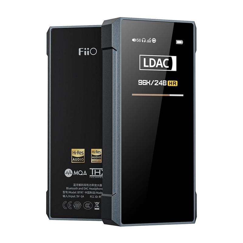 Receptor Bluetooth FiiO BTR7 e amplificador de fone de ouvido com