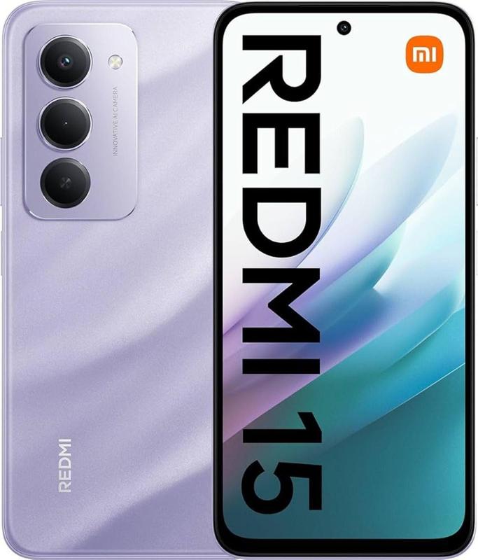 Redmi 15 8/256GB Global Roxo, Tela 144Hz - Xiaomi - Redmi 15