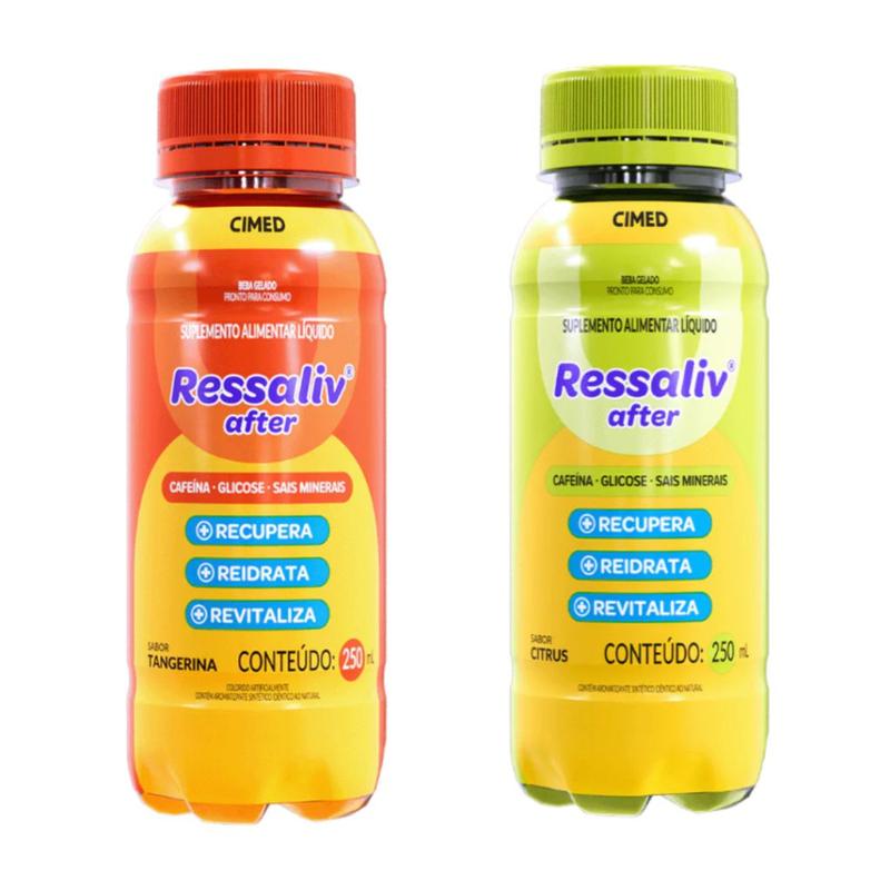 Ressaliv After Suplemento Alimentar Líquido sais minerais 250ml