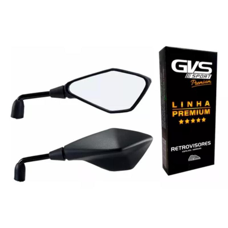 Retrovisor Par Gvs Premium Modelo Kawasaki Z400 Haste Longa 90