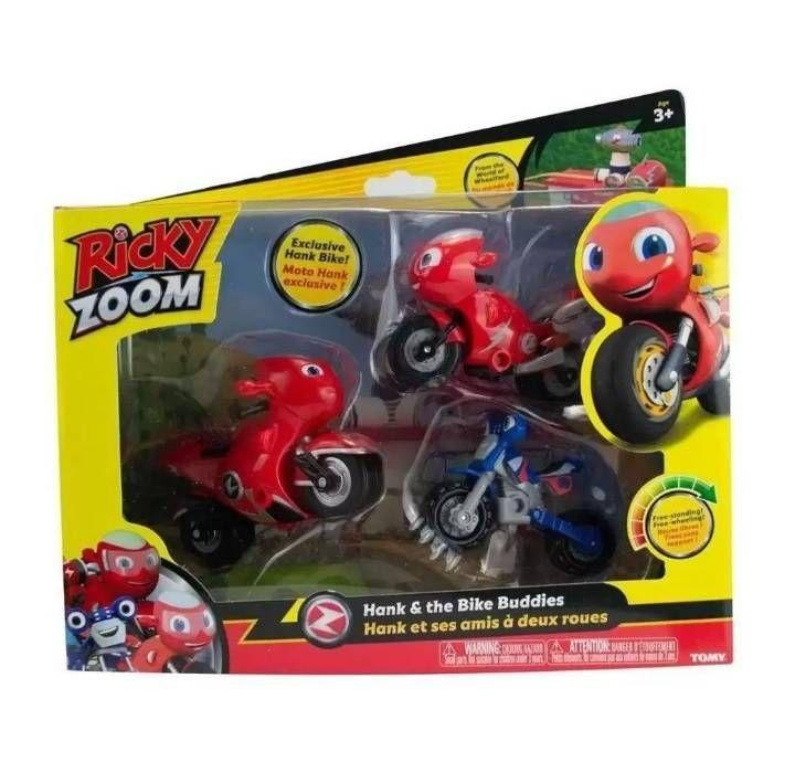 Ricky Zoom Kit 3 Motos Hank E The Bike Buddies - Sunny - Caminhões