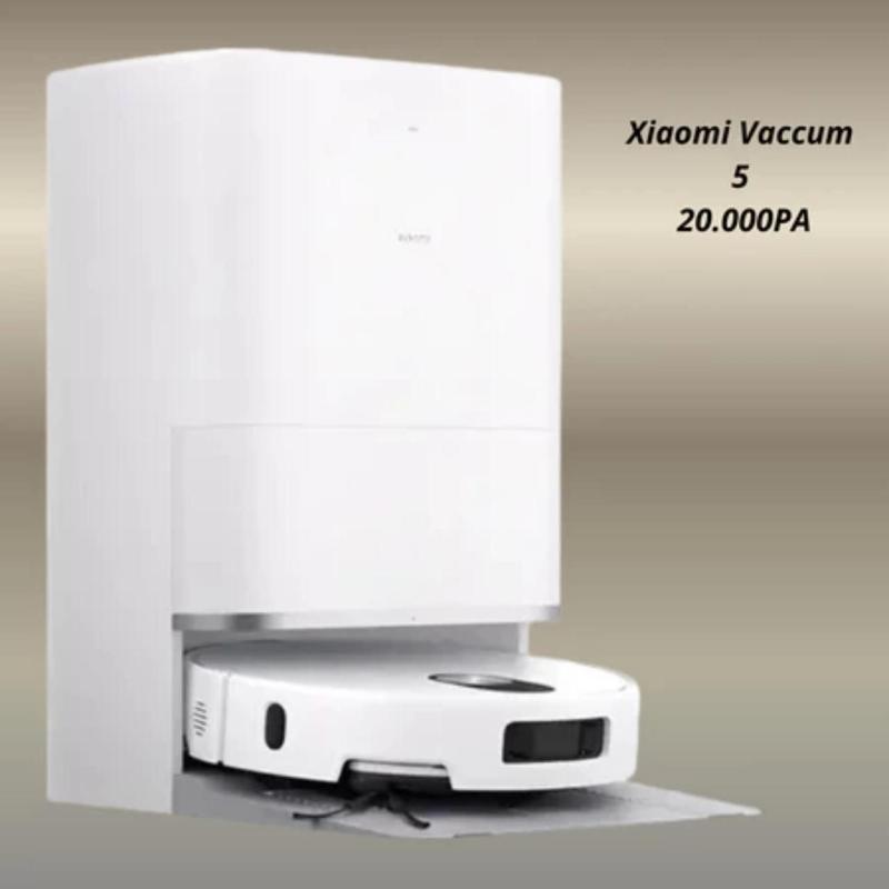 Robô Xiaomi Aspirador Vacuum 5 20000pa Base Autolimpante 220v