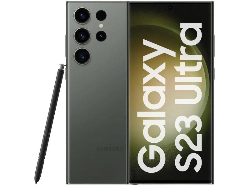 Samsung Galaxy S23 Ultra,Verde, Tela 6.8
