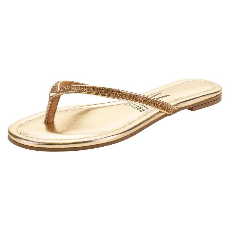 Sandália feminina rasteira vizzano - 6371100 - Rasteirinha
