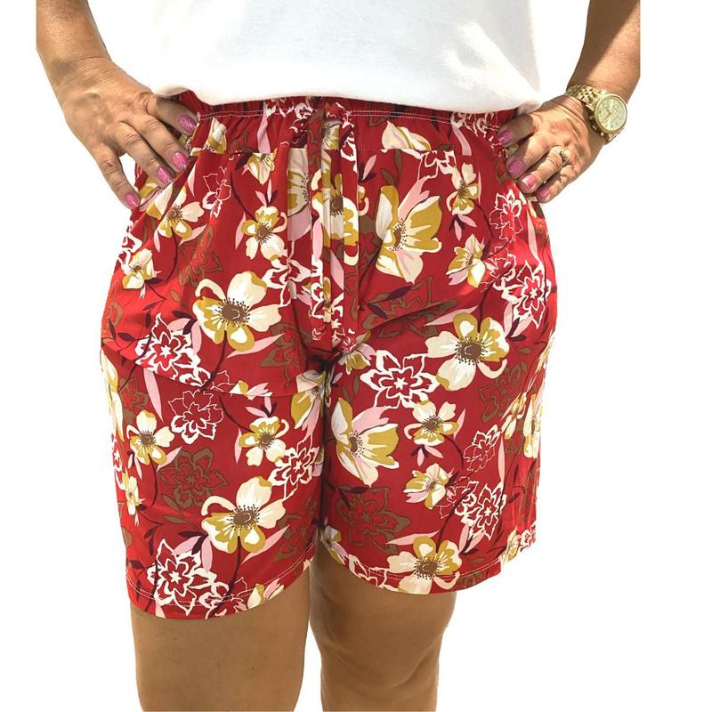 Short Feminino Plus Size Confortável Barato Felicity Short - Main Image