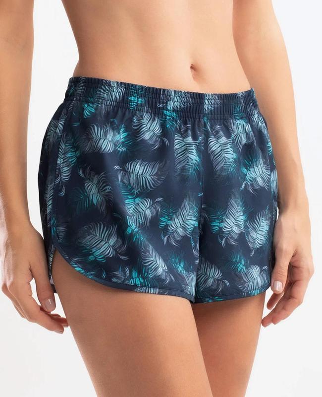 Shorts Estampados She Masch Praia Saida Banho Tactel tecido leve c protecao uv She BEACHWEAR Short de Praia Feminino Magazine Luiza