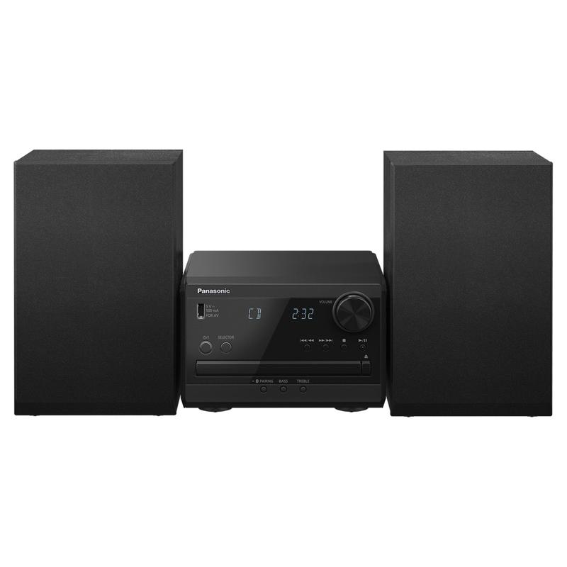 Sistema de Som Estéreo Compacto Panasonic SC-PM270PP-K - 20W