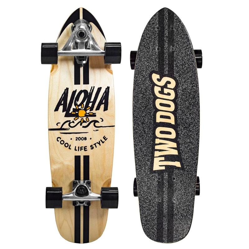 Skate Simulador De Surf Two Dogs - Aloha - TD-SS101 - Bonecos