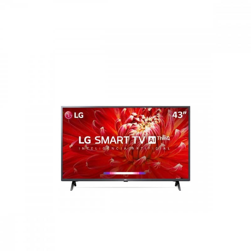 Smart TV Led LG 43 Polegadas HD Thinq AI 43LM6300PSB - TVs