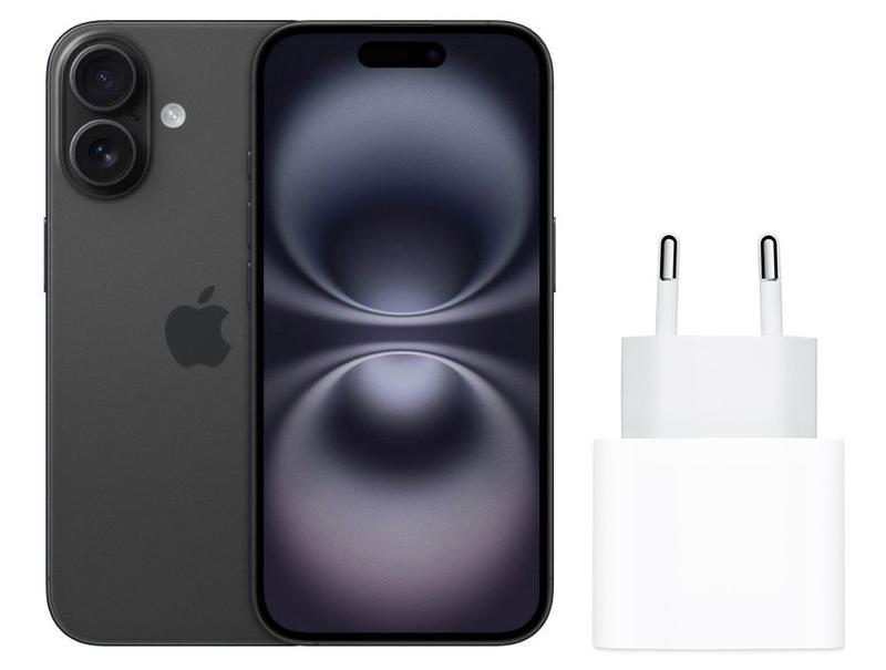 Smartphone Apple iPhone 16 128GB Preto